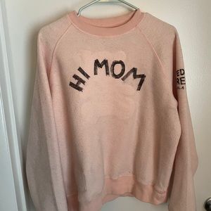 Teddy Fresh Hi Mom/Bye Mom Reversible Sweater